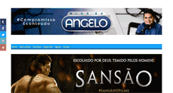 Desktop Screenshot of blogdoangelo.com